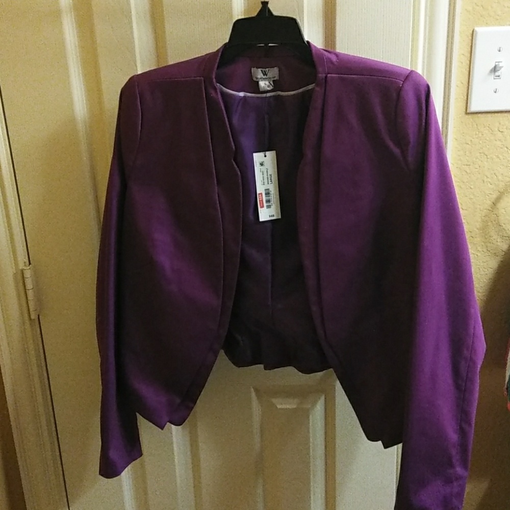 Purple Blazer
